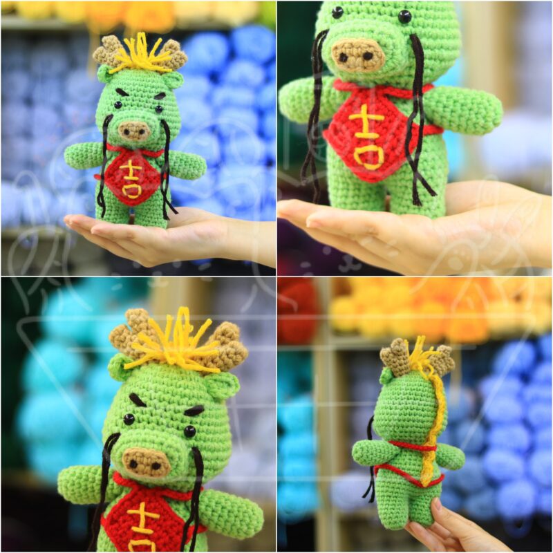ZK0246 新春龍龍公仔材料包