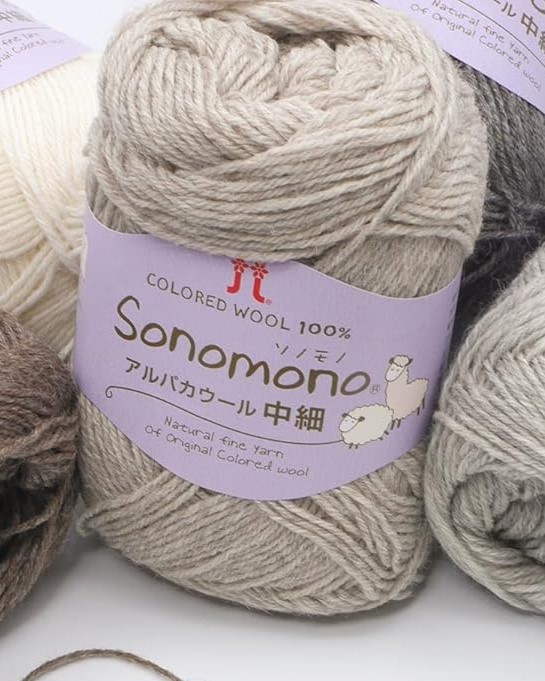 H3209 Sonomono Alpaca Wool M 中細 - 唧唧樂購