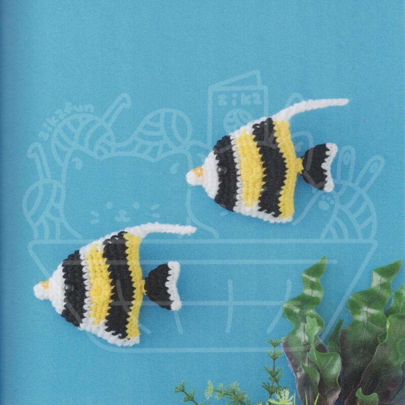 鉤織小小天使魚材料包 #DO0856